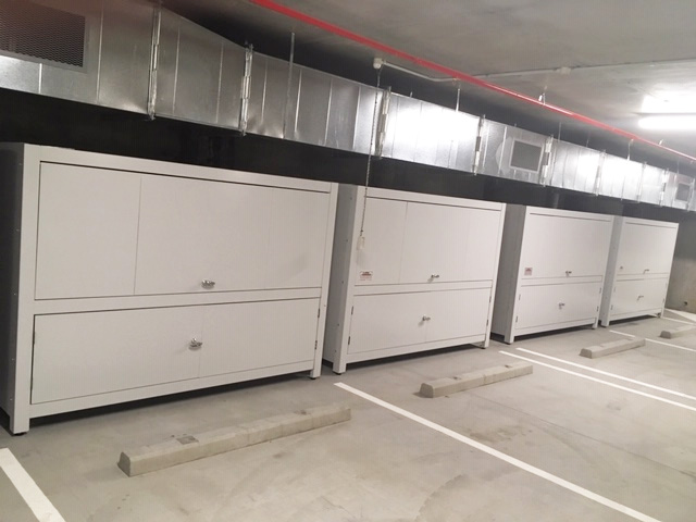 basement car park storage