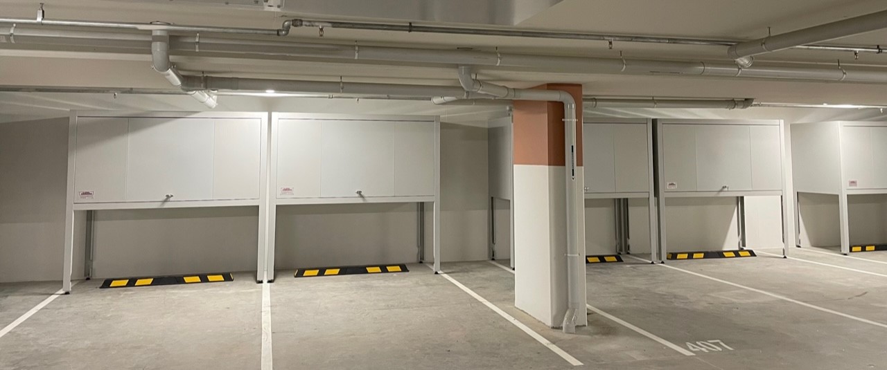 car park storage in premium residential development